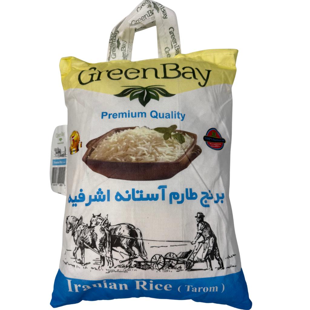 GreenBay Iranian Rice – Tarom Astaneh Ashrafieh 5kg (Premium Quality)