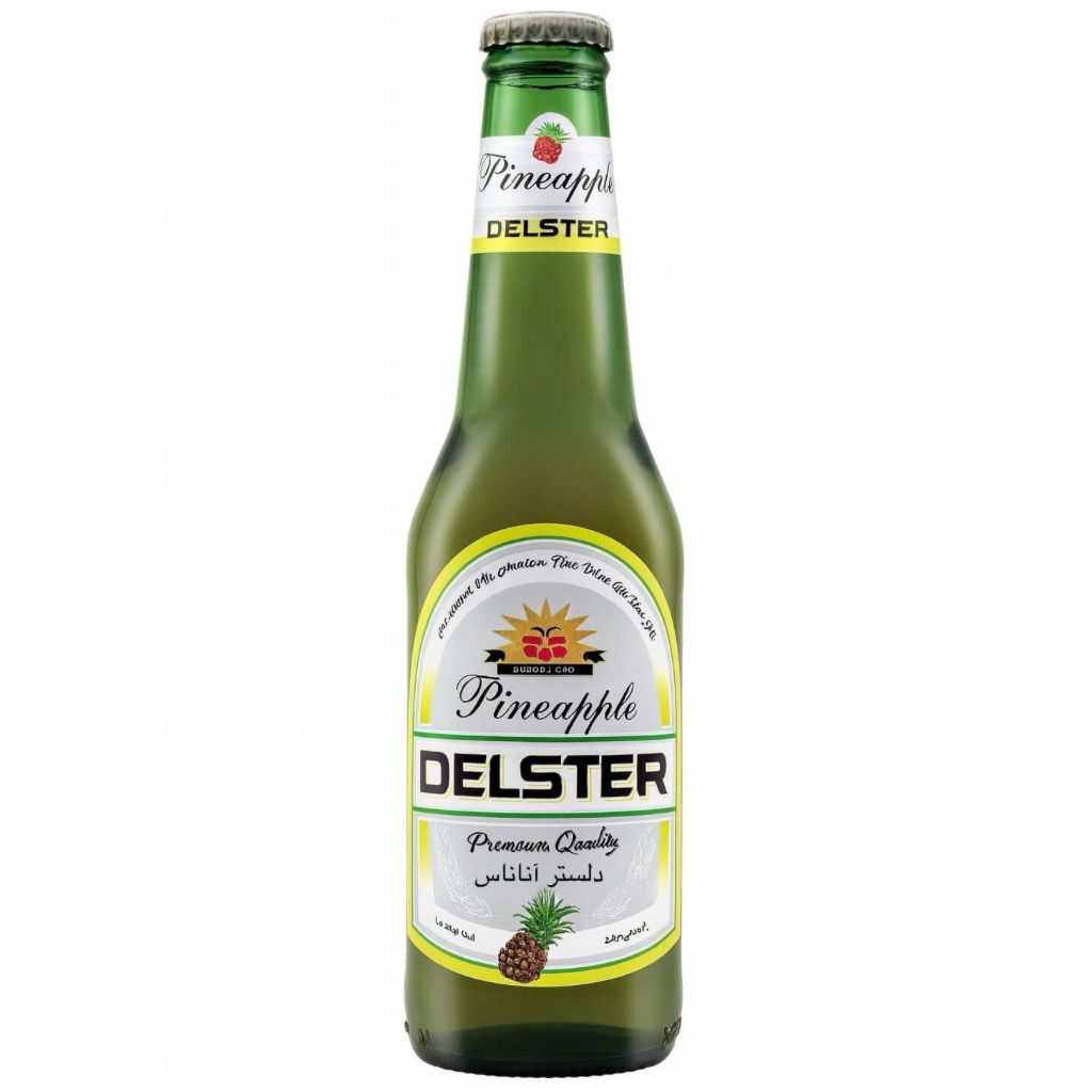 Delster Pineapple – 12 Pack (320ml)