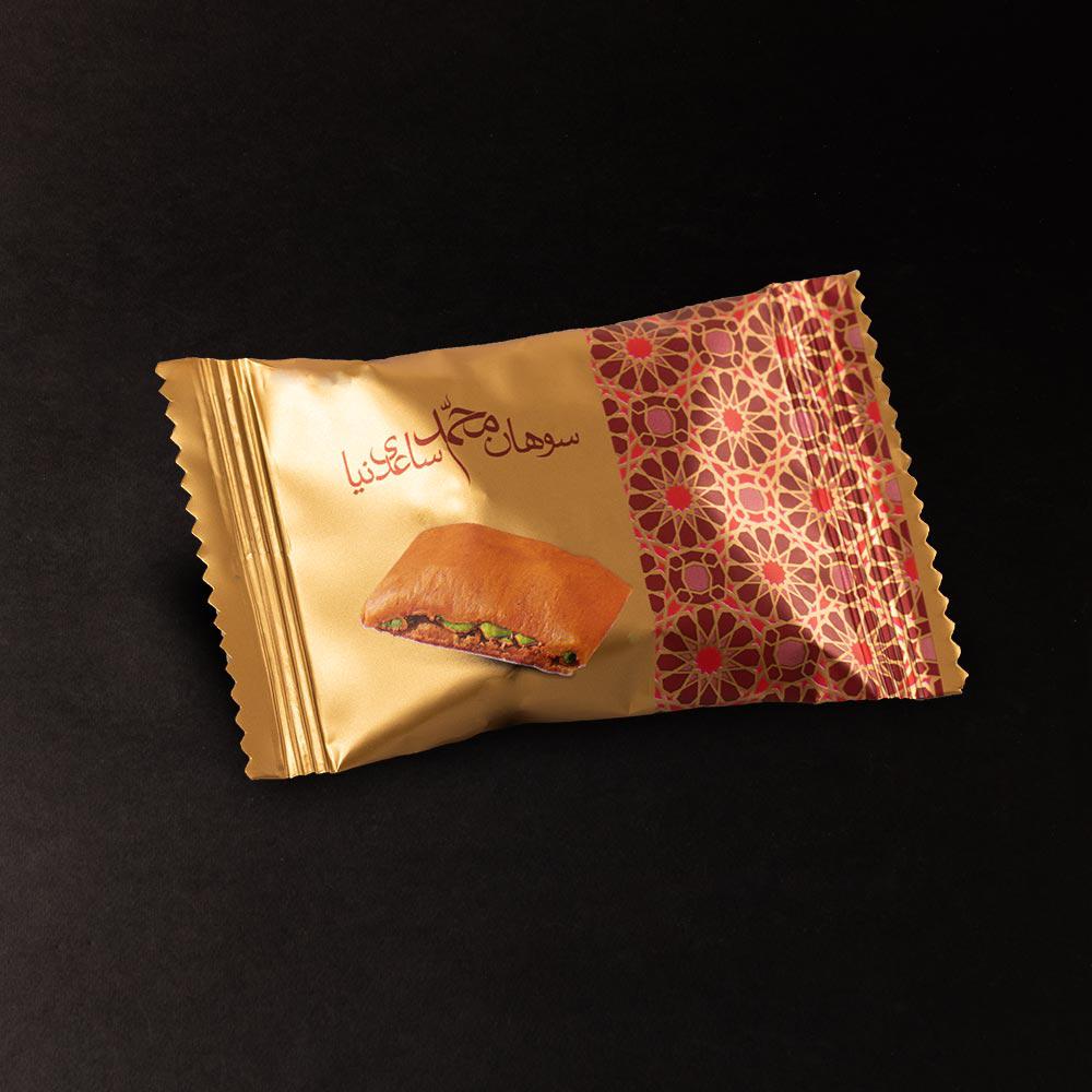 Mohammad Saedinia – Premium Persian Sohan Mix (Zarrin Edition) | Assorted Pistachio, Honey, Sesame & Chocolate Flavours