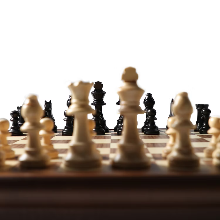 Dal Negro Chess & Draughts Set 36CM X 36CM