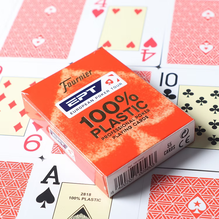 Fournier EPT Playing Cards - Blue / Red Combo Deck