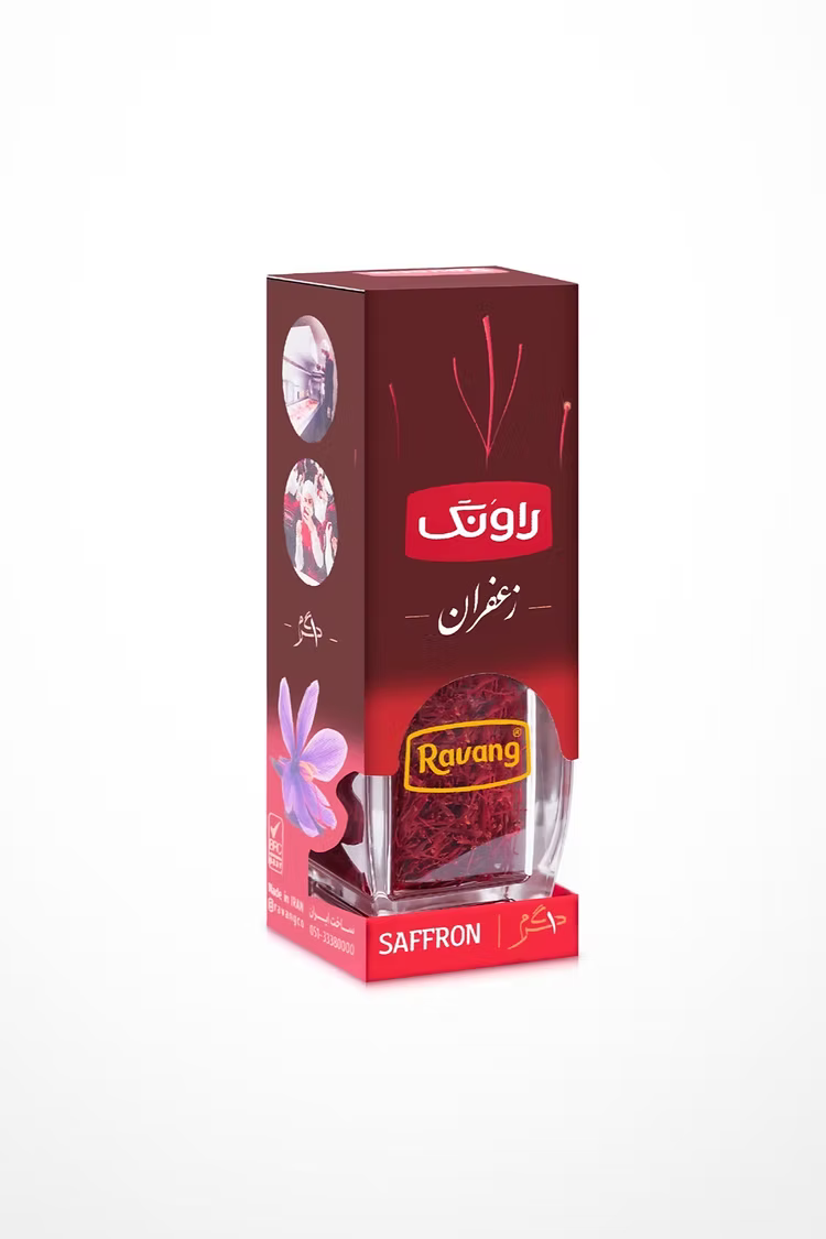 Ravang Premium Negin Saffron Threads - 1g Jar