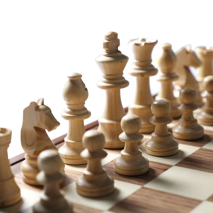 Dal Negro Chess & Draughts Set 36CM X 36CM