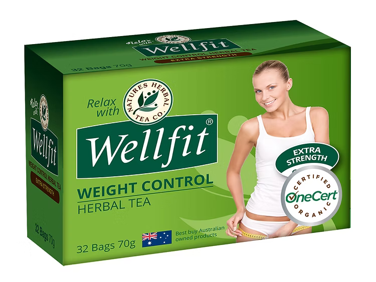 Wellfit Organic Weight Control Herbal Tea 32 Bags