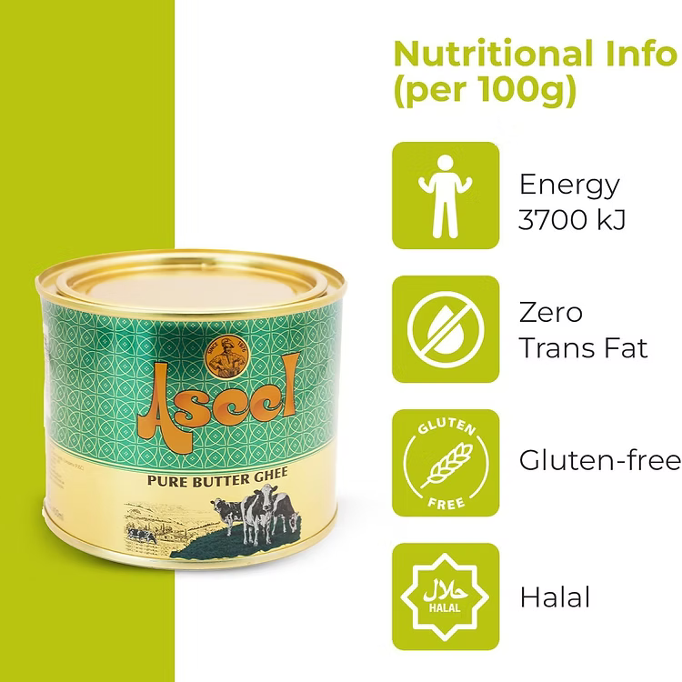 Aseel Pure Butter Ghee 400ml