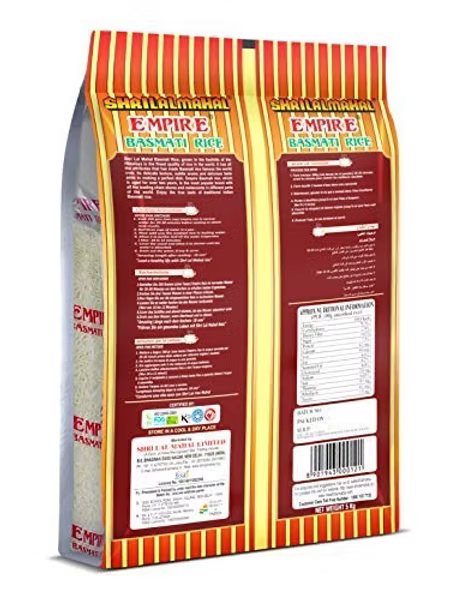 Shrilalmahal Empire Basmati Rice 5Kg