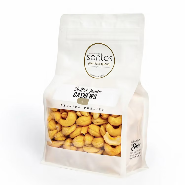 Santos Salted Jumbo Cashews 400g