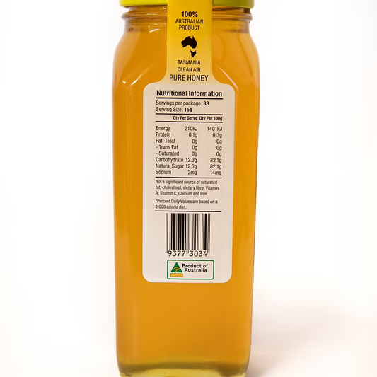 R. Stephens Golden Nectar Leatherwood Honey 500g