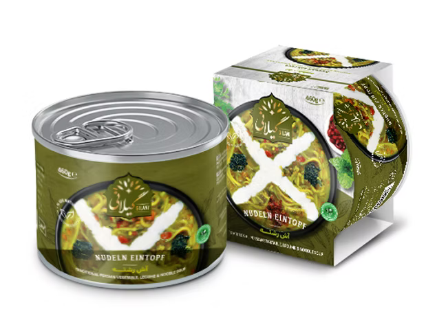 Gilani Traditional Persian Vegetable Noodle Soup (Ash Reshteh) 460g