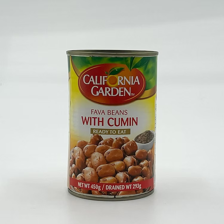 California Garden Fava Beans With Cumin 293g