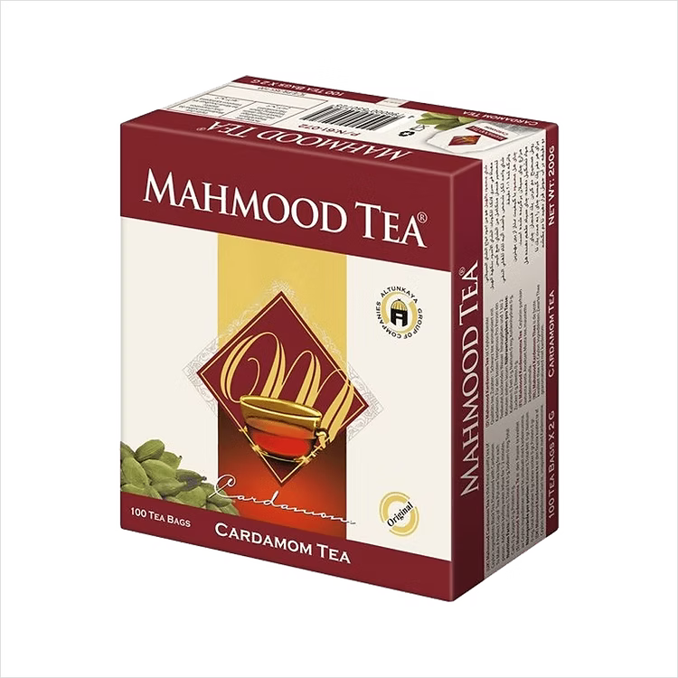 Mahmoud Ceylon Cardamom Tea Bags 100 Pack
