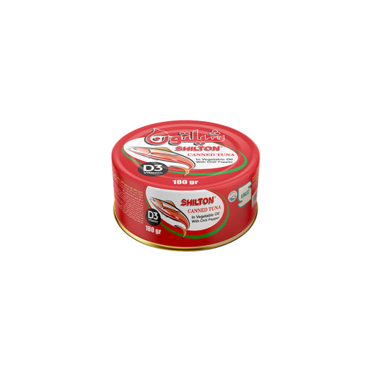 Shilton Canned Tuna 180g – In Vegetable Oil with Chili Pepper