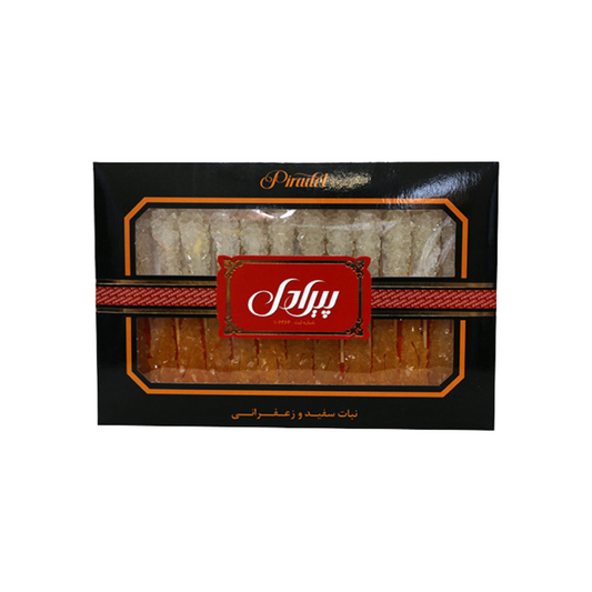 Piradel Saffron and Plain Crystal Rock Candy Stick 450g (nabat)