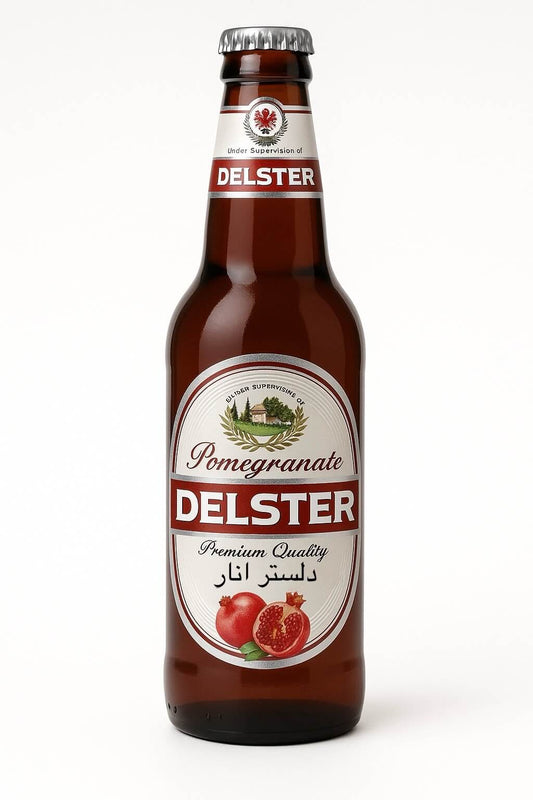 Delster Pomegranate Drink | 12 Pack
دلستر انار