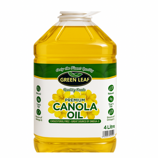 Green Leaf Premium Canola Oil – 4 Litre