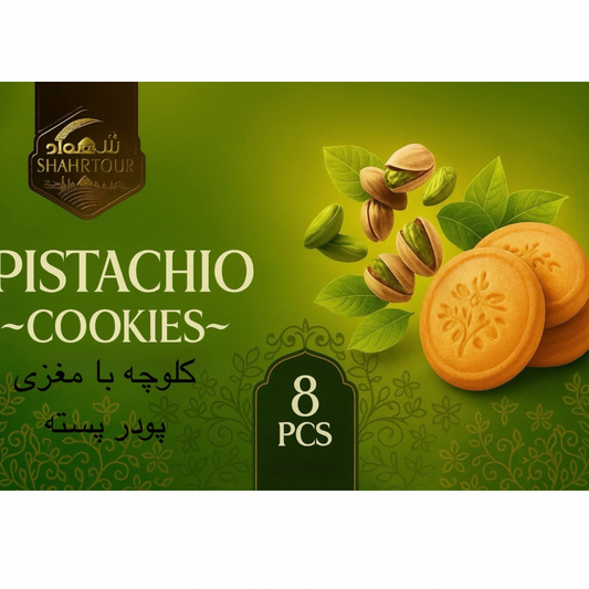 Shahpour Pistachio Cookies – 8 Pieces