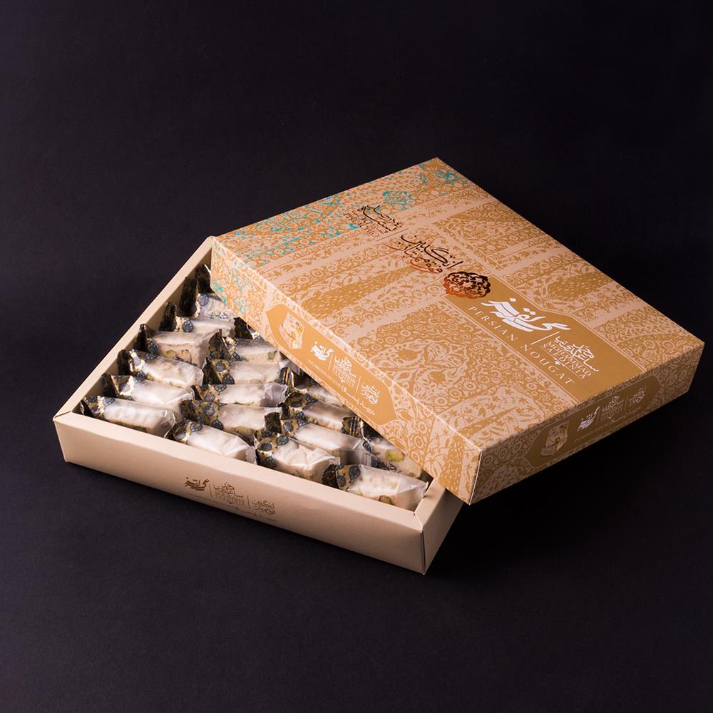 Mohammad Saedinia Gaz – 40% Pistachio Persian Nougat (Nafis Collection)