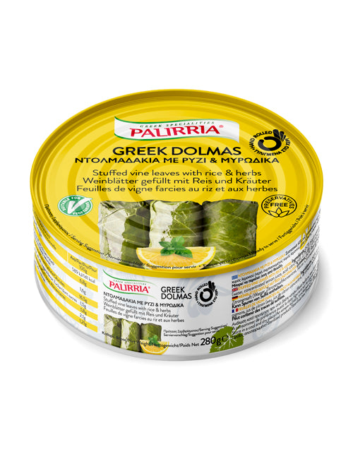 Palirria Greek Dolmas Stuffed Vine Leaves 280g