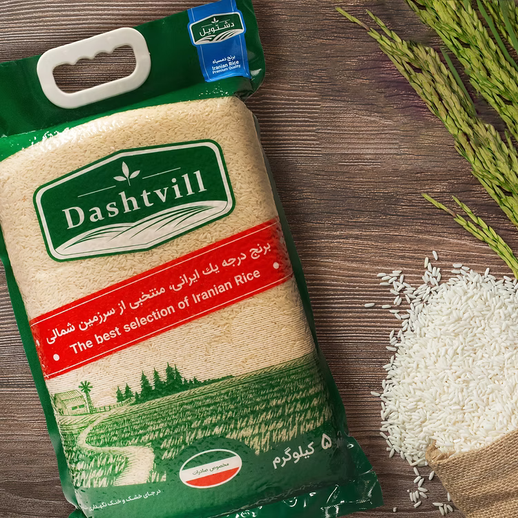 Tarom Rice Dashtvill Tarom Persian Rice 5kg – Rose Market