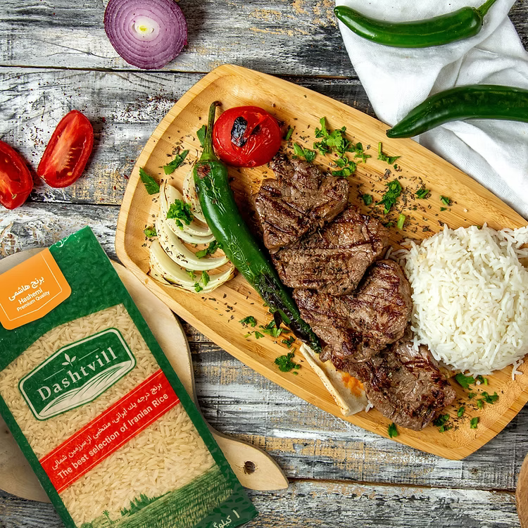 Hashimi Rice Dashtvill Hashemi Persian Rice 5kg – Rose Market