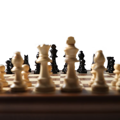 Dal Negro Chess & Draughts Set 36CM X 36CM