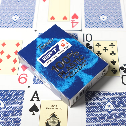 Fournier EPT Playing Cards - Blue / Red Combo Deck