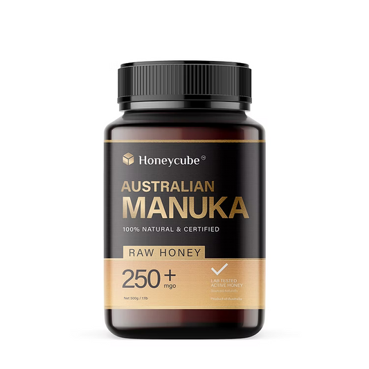 Honeycube Australian Manuka Honey MGO 250+ Raw 250g