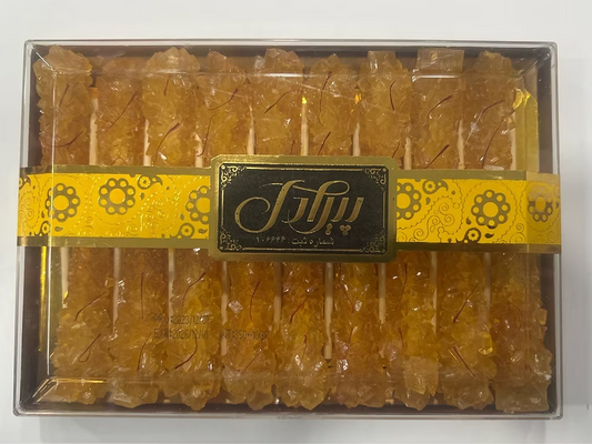 Piradel Saffron Crystal Rock Candy Stick 350g