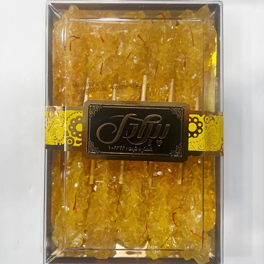 Piradel Saffron Crystal Rock Candy Stick 250g