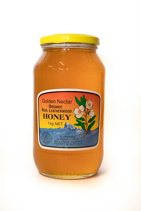 R. Stephens Golden Nectar Leatherwood Honey 1Kg