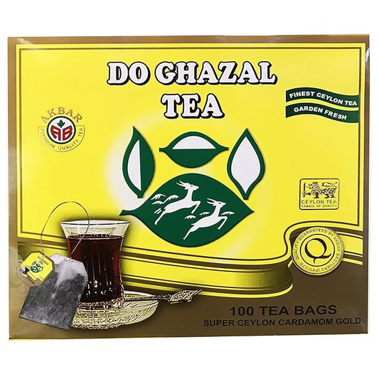 Do Ghazal Pure Ceylon Tea With Cardamom 100 Tea bags