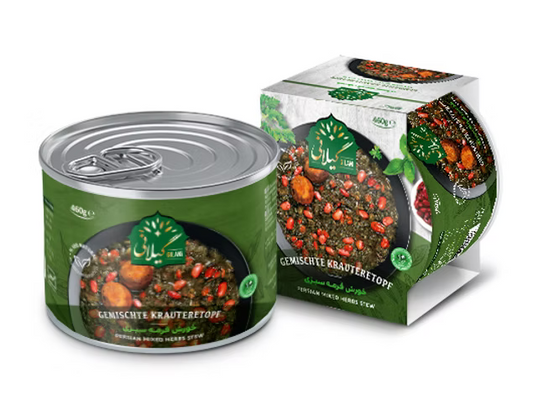 Gilani Persian Mixed Herbs Stew (Ghormeh Sabzi) 780g