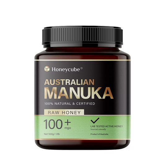 Honeycube Australian Manuka Honey MGO 100+ Raw 1Kg