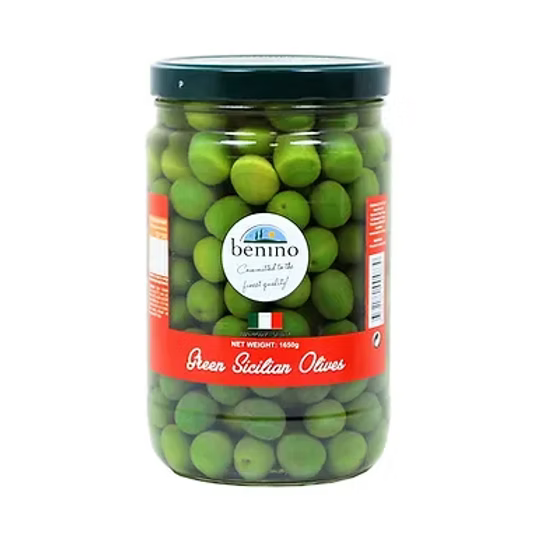 Benino Green Sicilian Olives 1650g