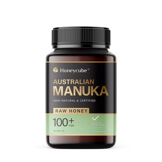 Honeycube Australian Manuka Honey MGO 100+ Raw 250g