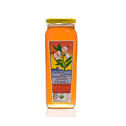 R. Stephens Golden Nectar Leatherwood Honey 500g