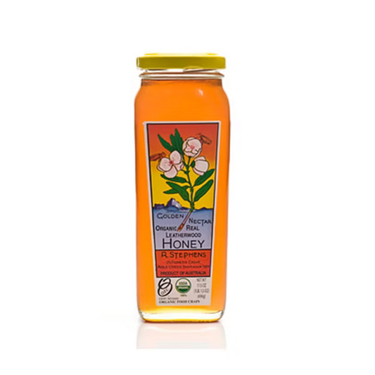 R. Stephens Golden Nectar Leatherwood Honey 500g