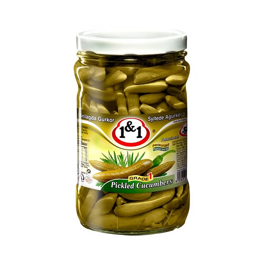 One & One Canned Pickled Cucumber 650g