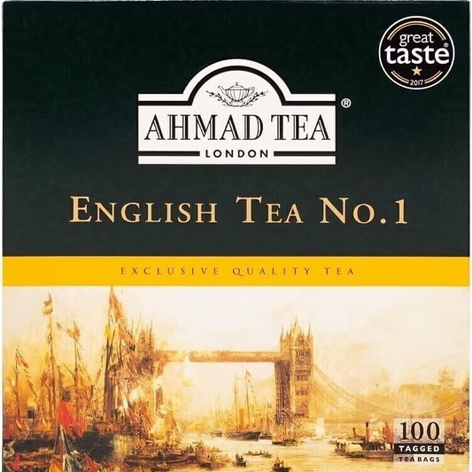 Ahmad Tea English Tea Bags No.1 100 Pack