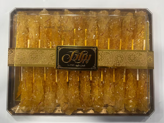 Piradel Saffron Crystal Rock Candy Stick 500g