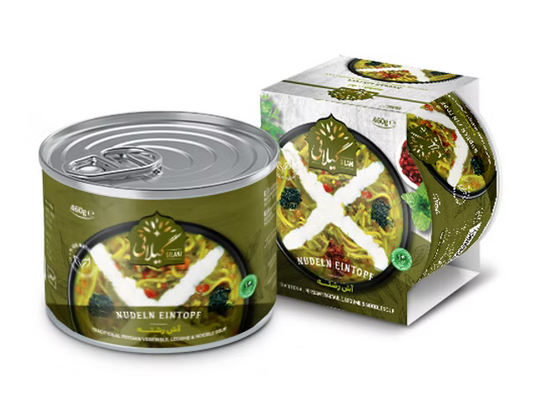 Gilani Traditional Persian Vegetable Noodle Soup (Ash Reshteh) 460g