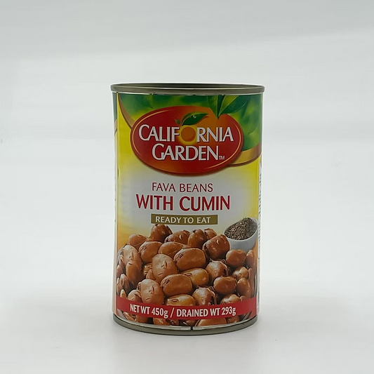 California Garden Fava Beans With Cumin 293g