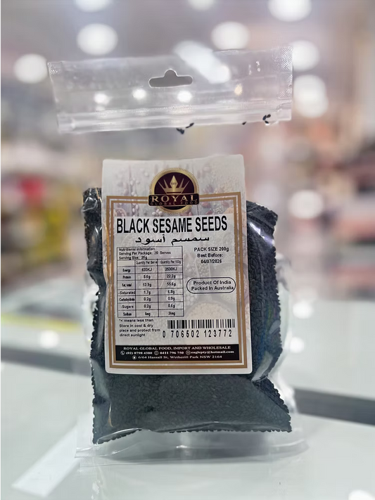 Royal Black Sesame Seeds 200g