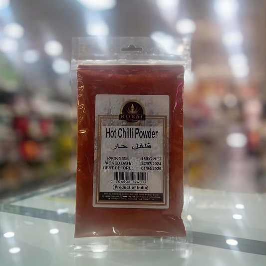 Royal Hot Chilli Powder 150g