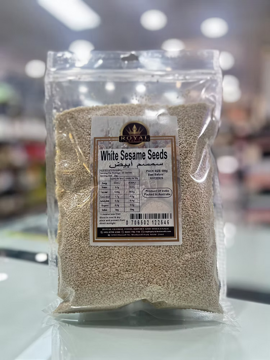 Royal White Sesame Seeds 500g