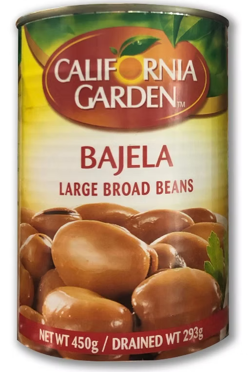 California Garden Bajela Large Broad Beans 293g