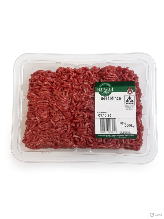 Fettayleh Fresh Beef Mince 1kg