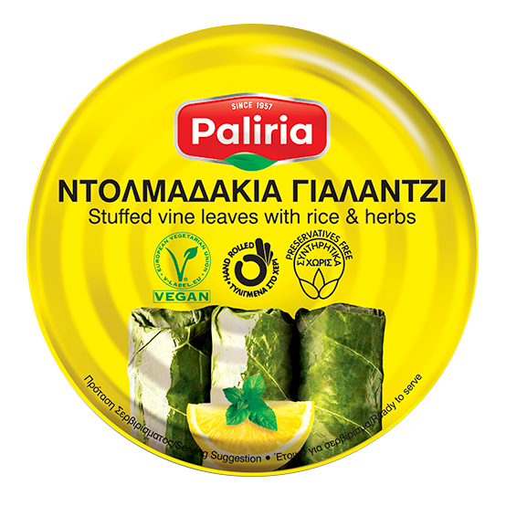 Palirria Greek Dolmas Stuffed Vine Leaves 280g
