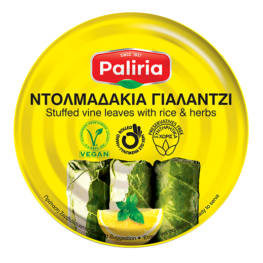 Palirria Greek Dolmas Stuffed Vine Leaves 280g